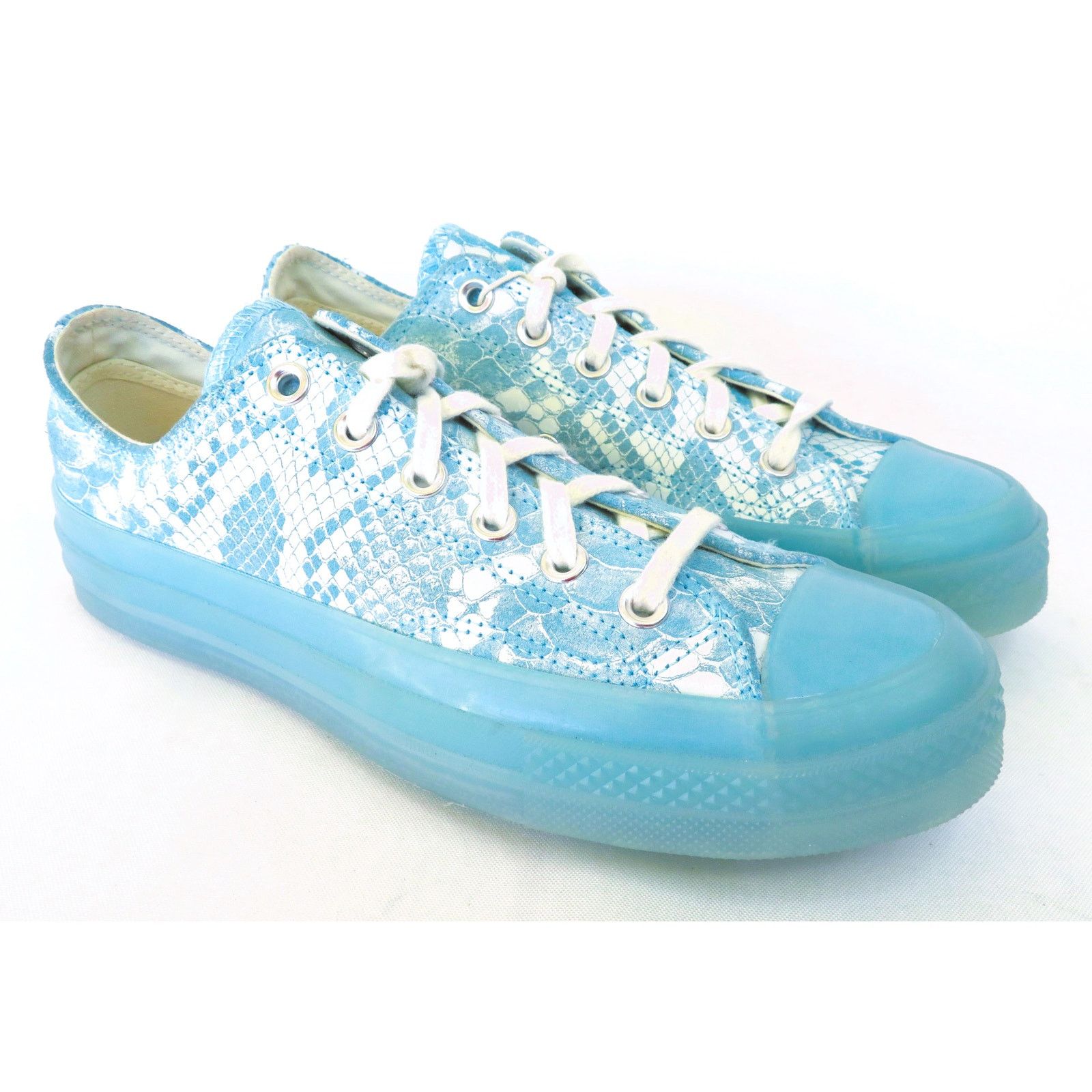 Converse CONVERSE GOLF WANG Chuck Taylor Python Blue Leather Sneakers Size US 8.5 / IT 38.5 - 1 Thumbnail