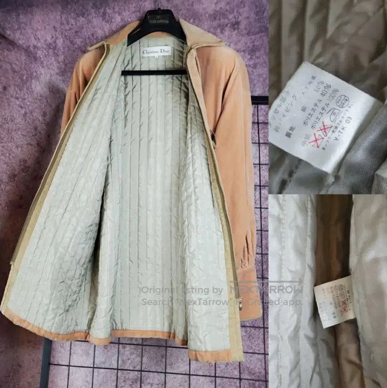 Dior Dior Orange Cotton Long Jacket for Women . Size L / US 10 / IT 46 - 2 Thumbnail