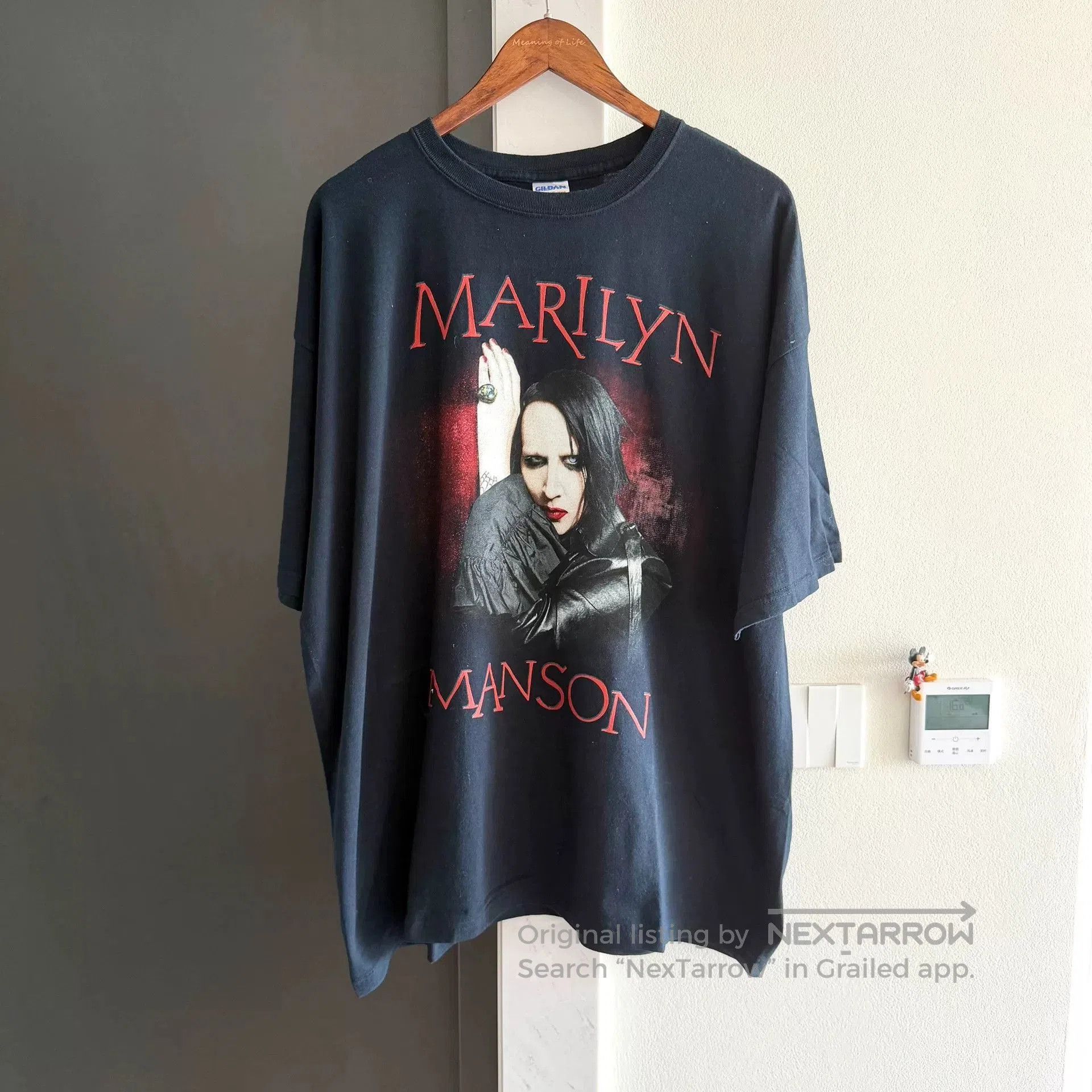 Vintage Vintage 2008 Marilyn Manson Band Tee. Size US XXL / EU 58 / 5 - 1 Thumbnail