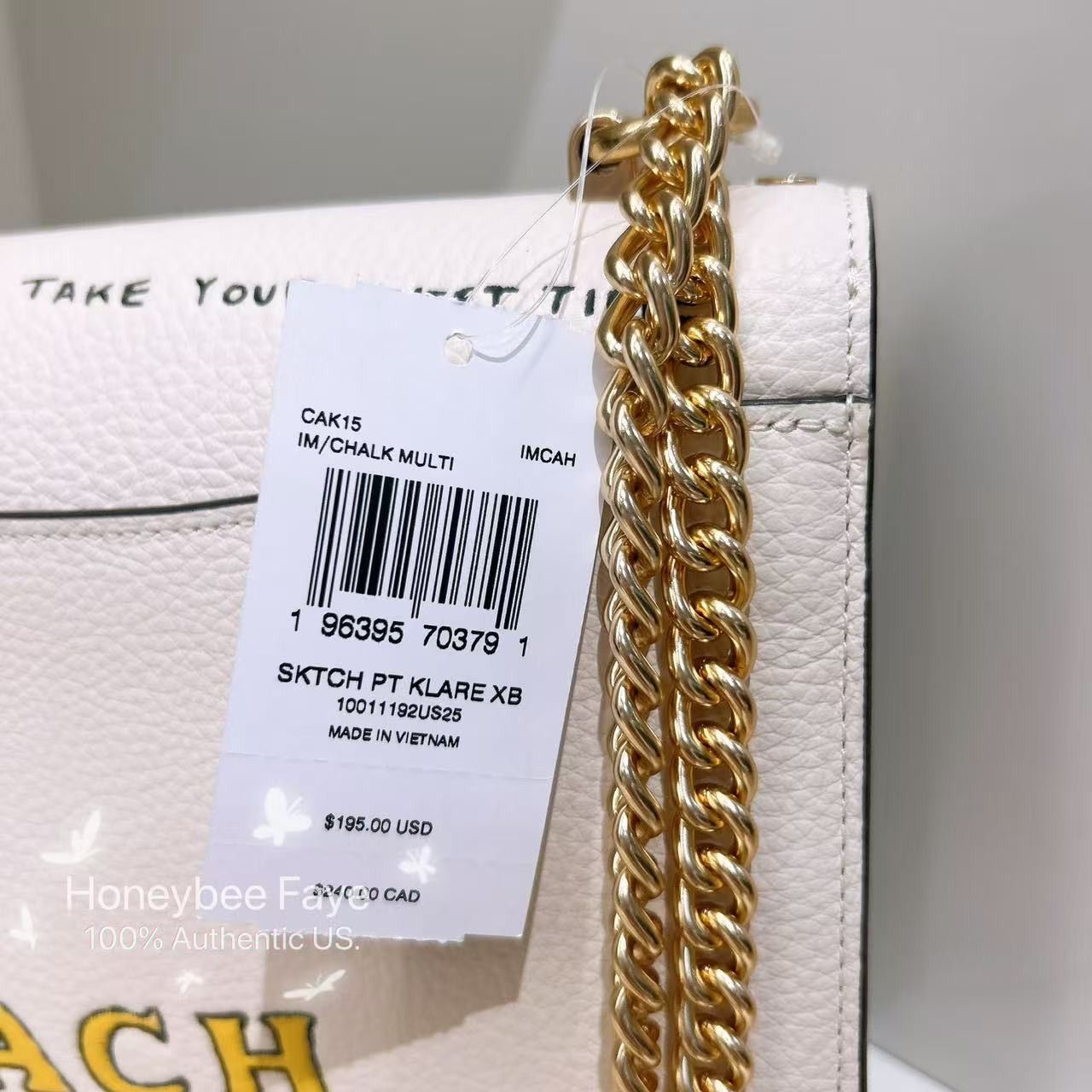 Coach Nwt Coach Klare Crossbody Bag With Sketch Print CAK15 Size ONE SIZE - 5 Thumbnail