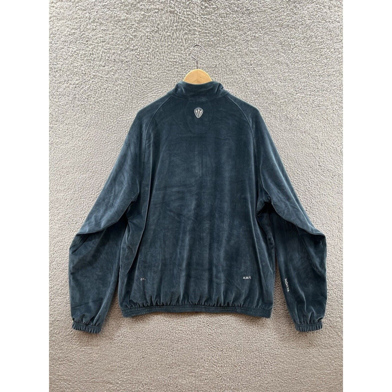 Nike Nike NOCTA Swarovski Velour jacket Size XL Men’s DV3734-454 Size US XL / EU 56 / 4 - 2 Thumbnail