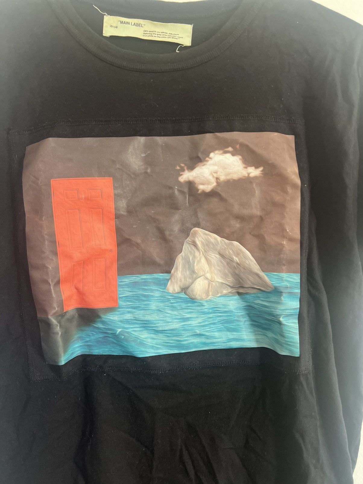 Off-White Off White seeing things Surreal rare TEE Size US M / EU 48-50 / 2 - 4 Thumbnail