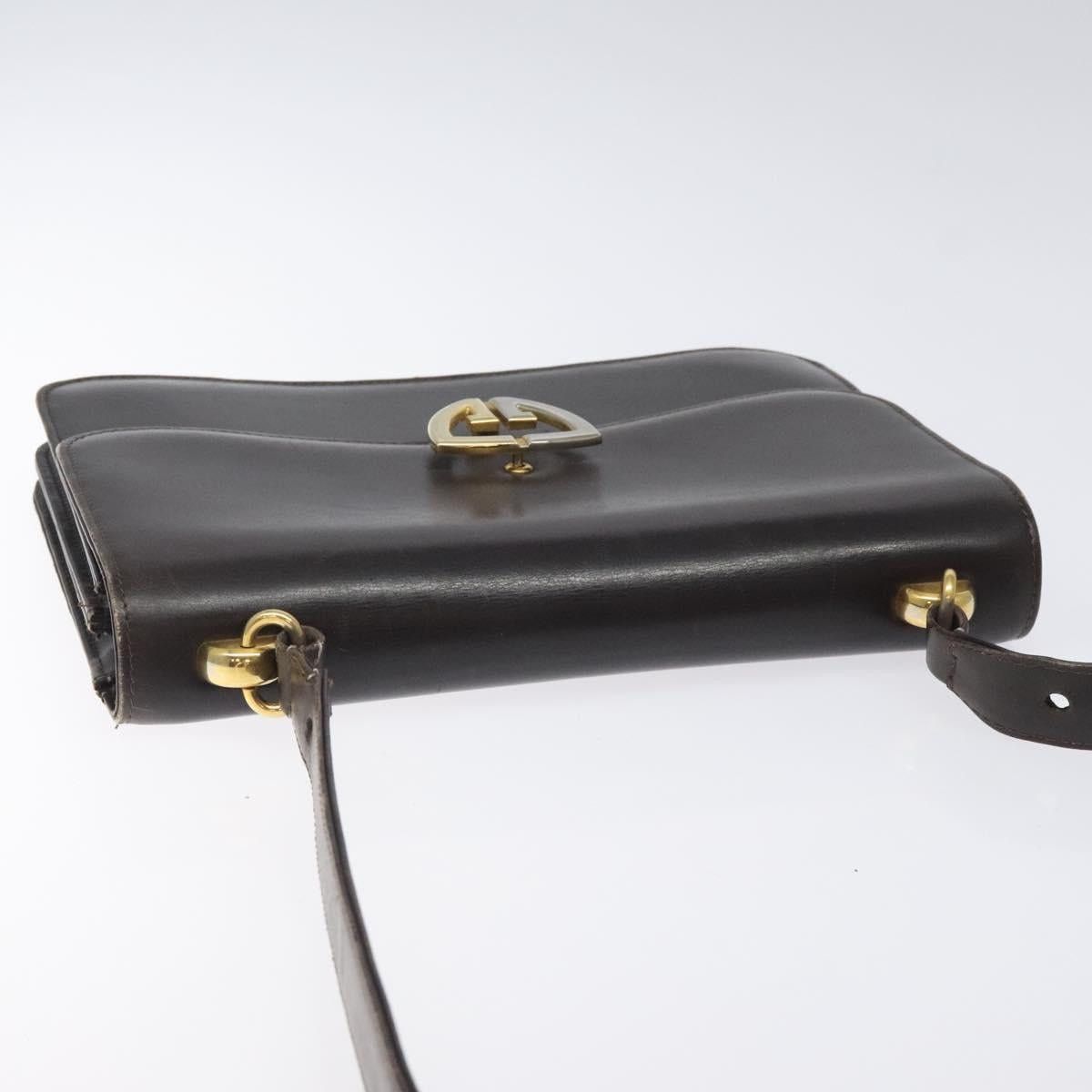 Gucci GUCCI Shoulder Bag Leather Brown Gold Size ONE SIZE - 6 Thumbnail