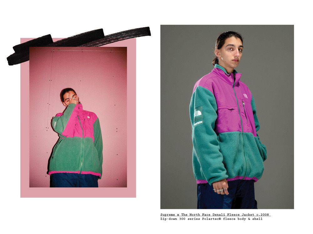 Supreme × The North Face Supreme The North Face SS08 Denali Fleece Green Magenta Size US XL / EU 56 / 4 - 9 Thumbnail