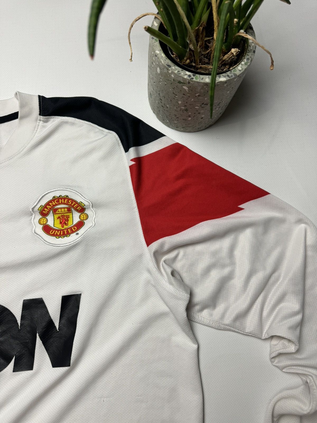 Nike × Vintage Rare Nike Manchester United long sleeve soccer jersey Size US M / EU 48-50 / 2 - 10 Thumbnail