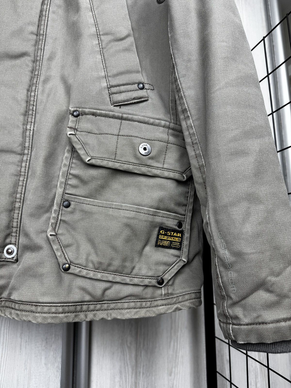 G-Star Stunning Vintage G-Star Men’s Military Utility Jacket Bomber Size US S / EU 44-46 / 1 - 7 Thumbnail
