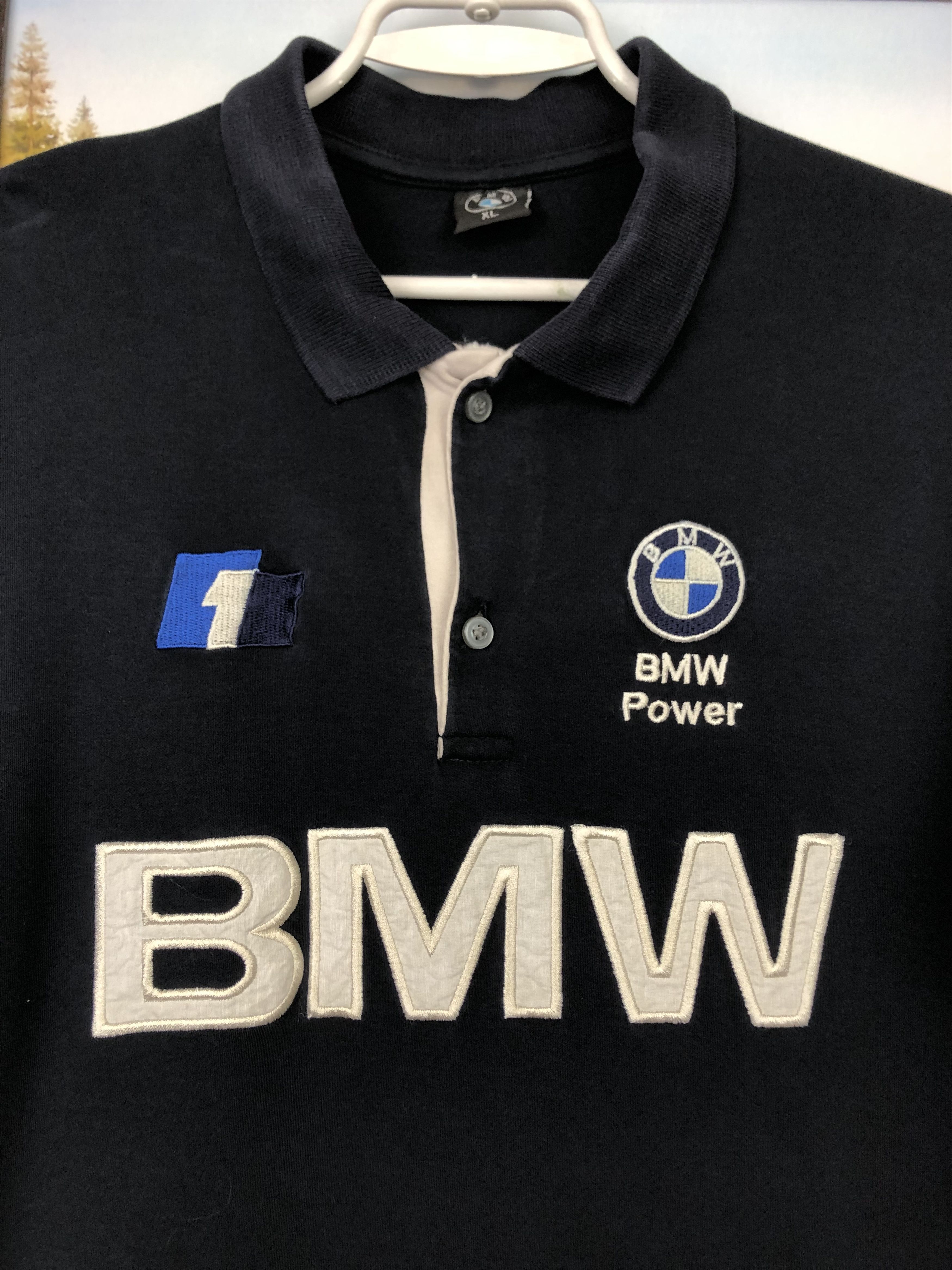BMW Vintage BMW Williams F1 Racing Michelin Polo Shirt Tee Size US M / EU 48-50 / 2 - 3 Thumbnail
