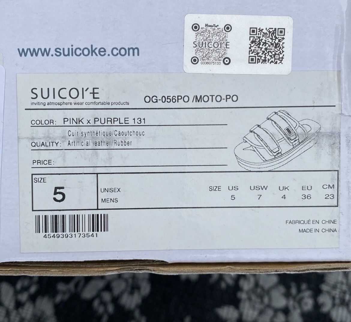 Suicoke Suicoke MOTO PO Slide Women’s 7 pink purple sandals Size US 7 / IT 37 - 6 Thumbnail