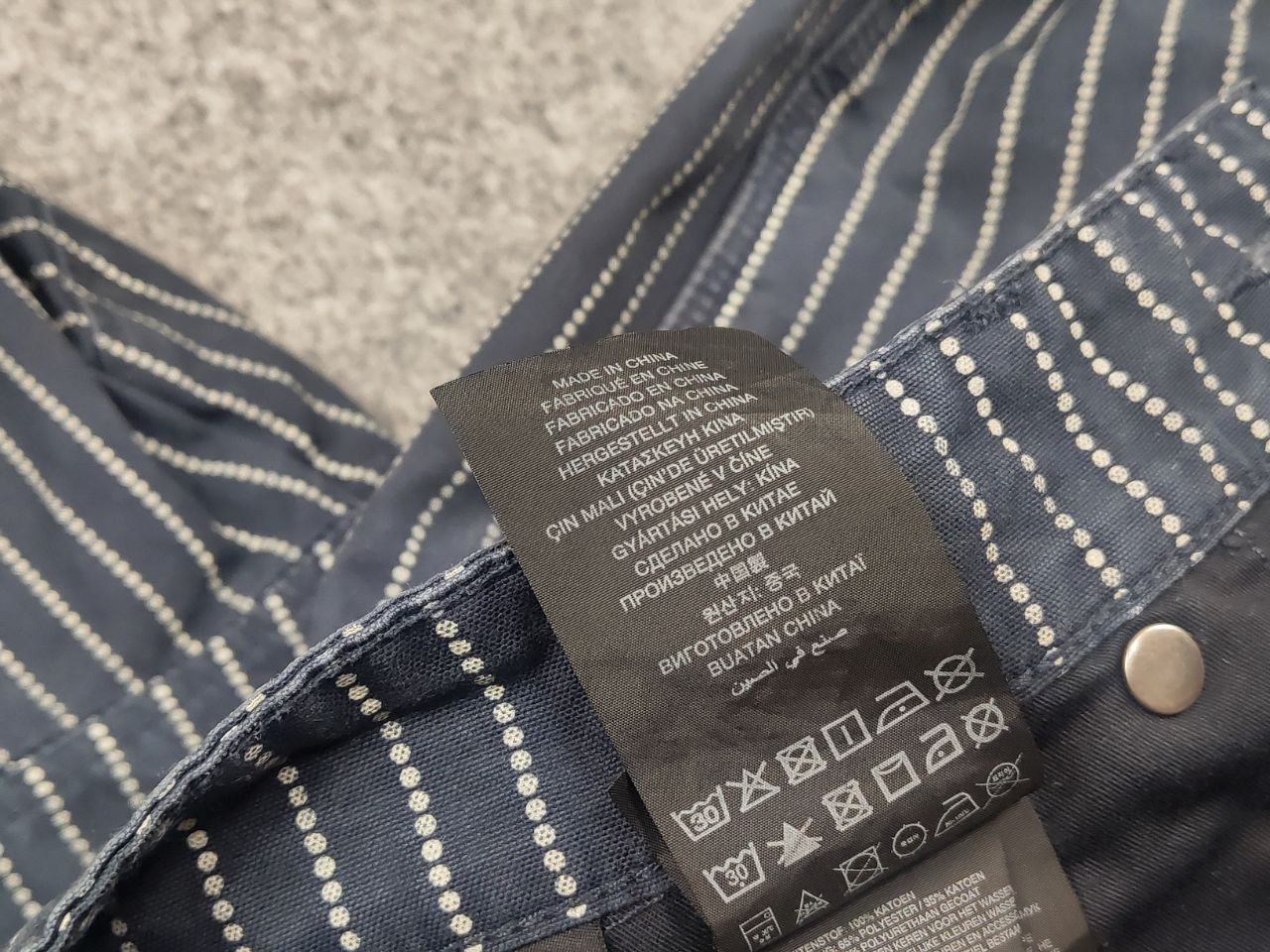 G-Star Vintage G Star Raw 5620 3D Tapered Coj Jeans polka dots Size US 31 - 17 Thumbnail