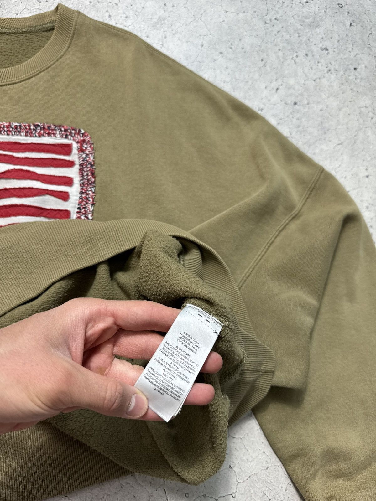 Polo Ralph Lauren Polo Ralph Lauren USA Flag Oversize Sweatshirt Vintage Size US XL / EU 56 / 4 - 8 Thumbnail