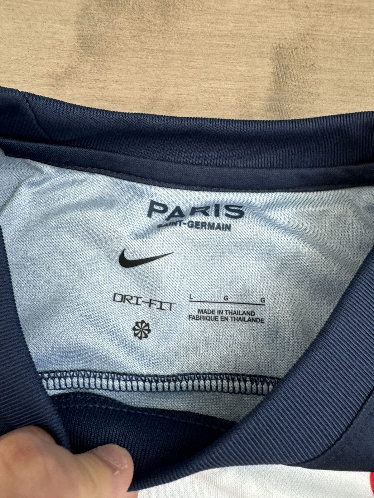 Nike Nike PSG Jersey Size US L / EU 52-54 / 3 - 5 Thumbnail