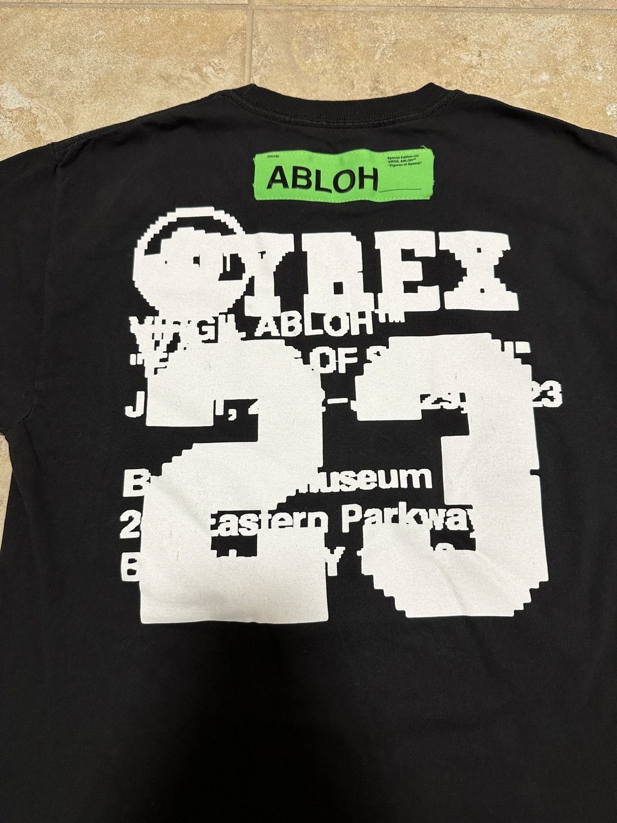 Virgil Abloh Virgil Abloh Brooklyn Museum FOS Cat Pyrex Tee Size Medium Size US M / EU 48-50 / 2 - 4 Thumbnail