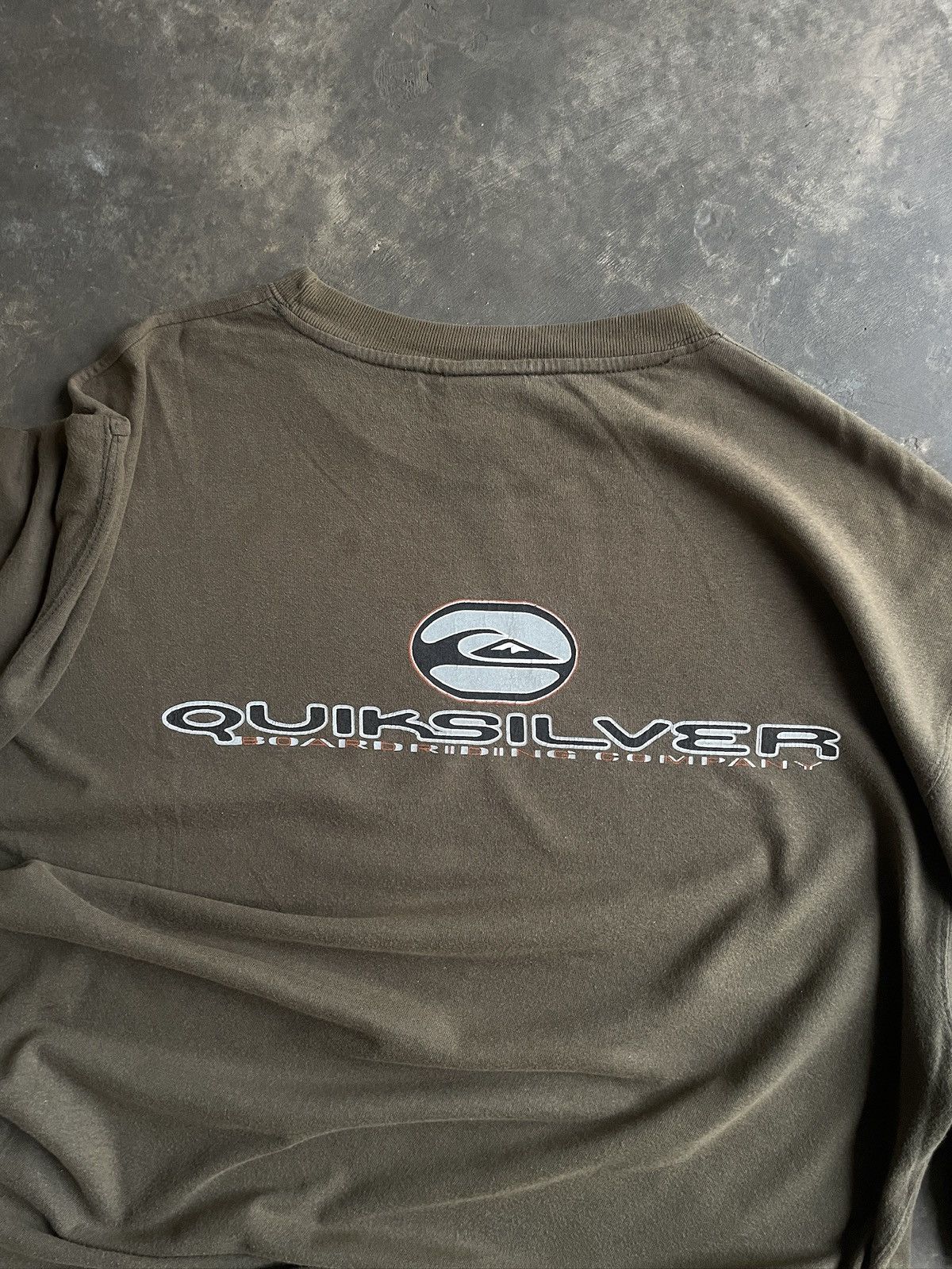 Quiksilver Vintage Y2k Quiksiilver Surf Skate T Shirt L fit XL Size US L / EU 52-54 / 3 - 3 Thumbnail