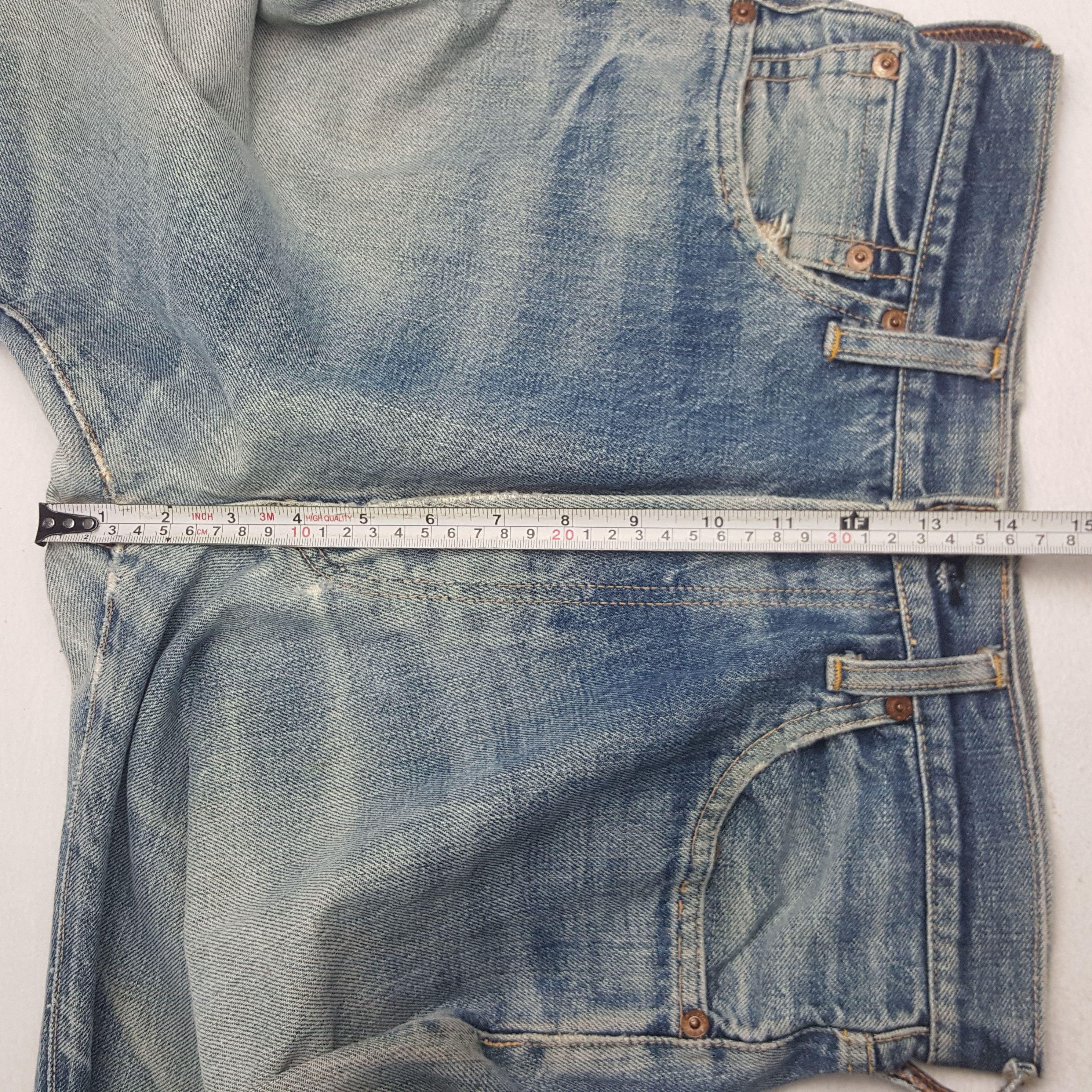 Evisu × Japanese Brand × Vintage Vintage Evisu Selvedge Japanese Daicock Custom Denim Jeans Size US 30 / EU 46 - 10 Thumbnail