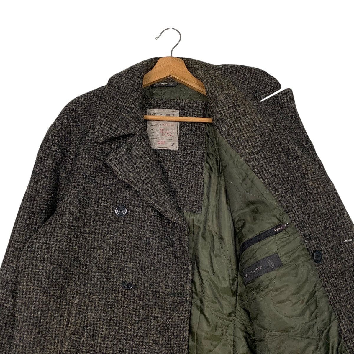 Messagerie Messagarie Herringbone Wool Jacket Size US M / EU 48-50 / 2 - 10 Thumbnail