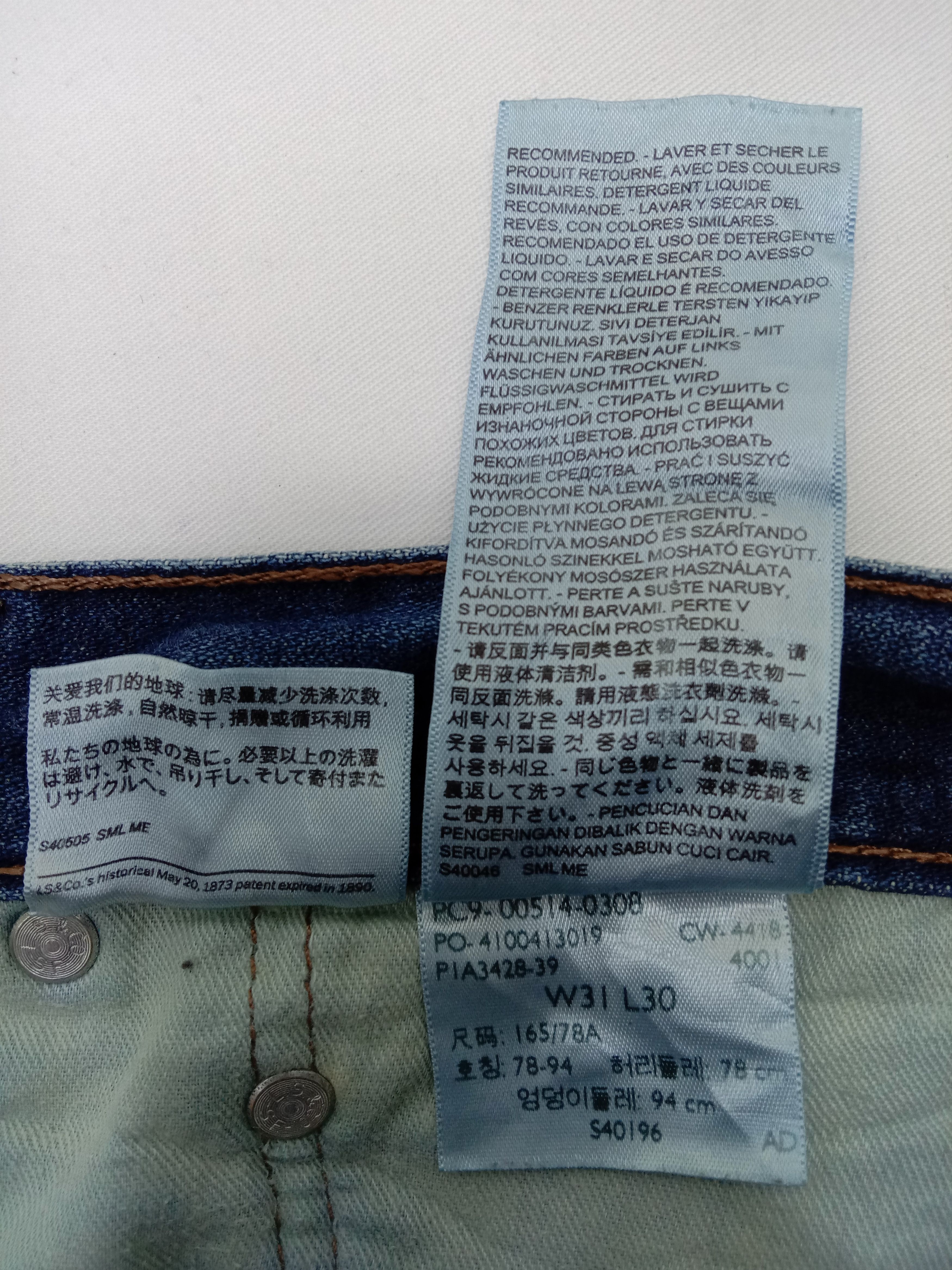 Levi's Vintage Levi's 514 Jeans Distressed Denim Size US 31 - 13 Thumbnail