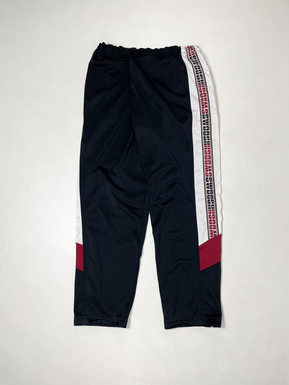 Nike Nike 🧨 vintage lampass swoosh black nylon sports pants Size US 36 / EU 52 - 7 Thumbnail