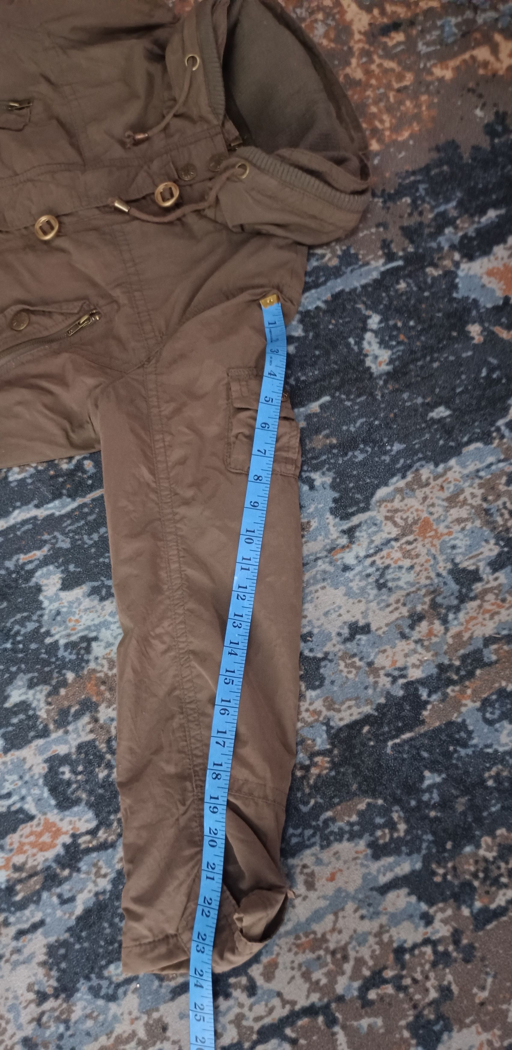 Japanese Brand 🇯🇵US Army Type Air Force 07 Flight Tactical Pocket Jacket Size US L / EU 52-54 / 3 - 14 Thumbnail