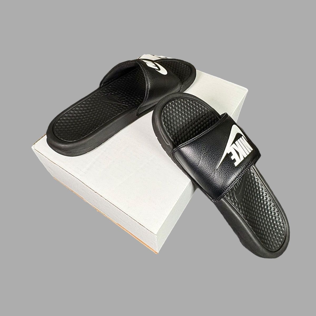 Nike Nike Men’s Benassi JDI Black Slides Sz 11 Size US 11 / IT 41 - 2 Thumbnail