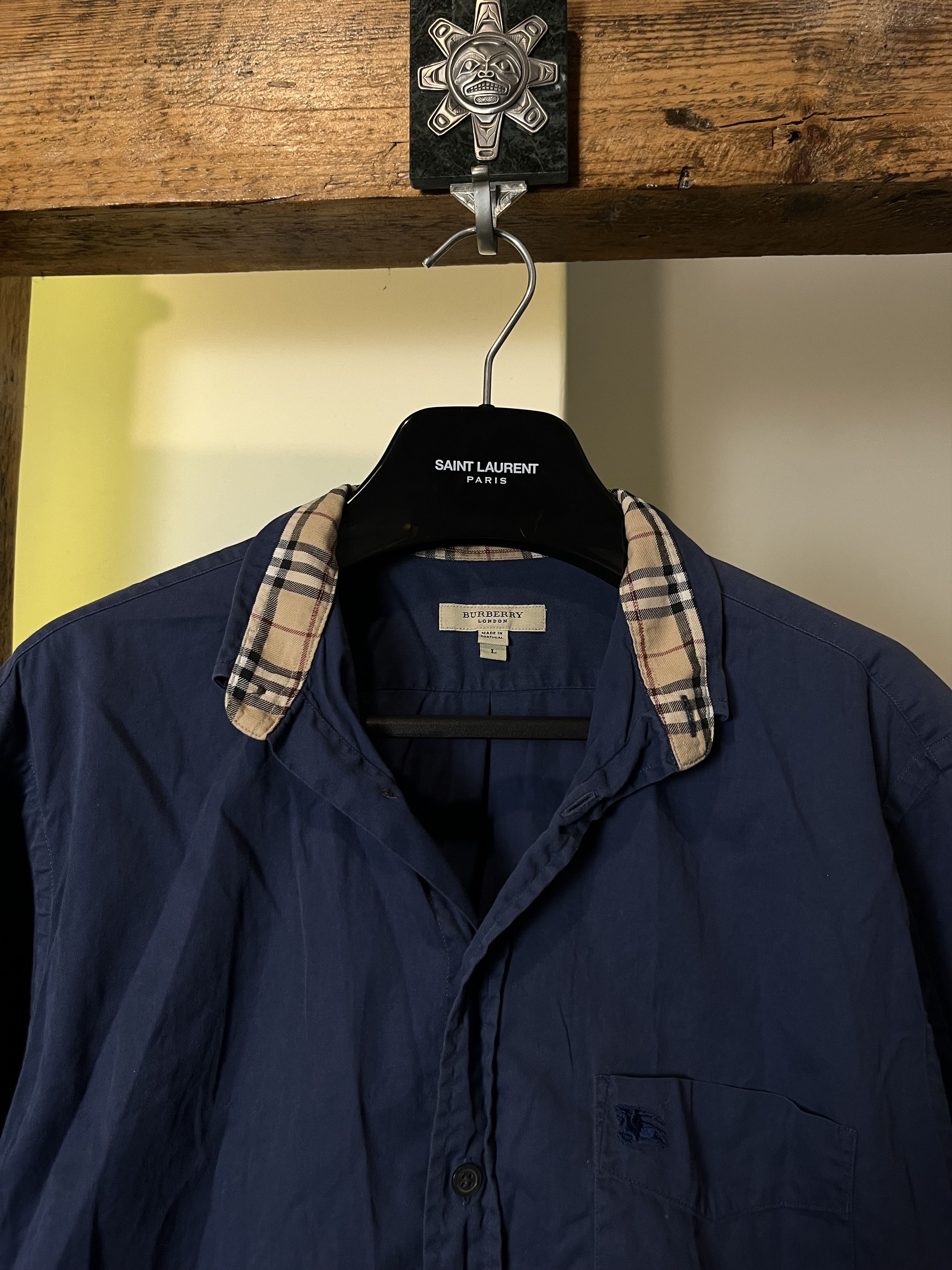 Burberry × Vintage Burberry London Nova Check Pattern Size US L / EU 52-54 / 3 - 3 Thumbnail