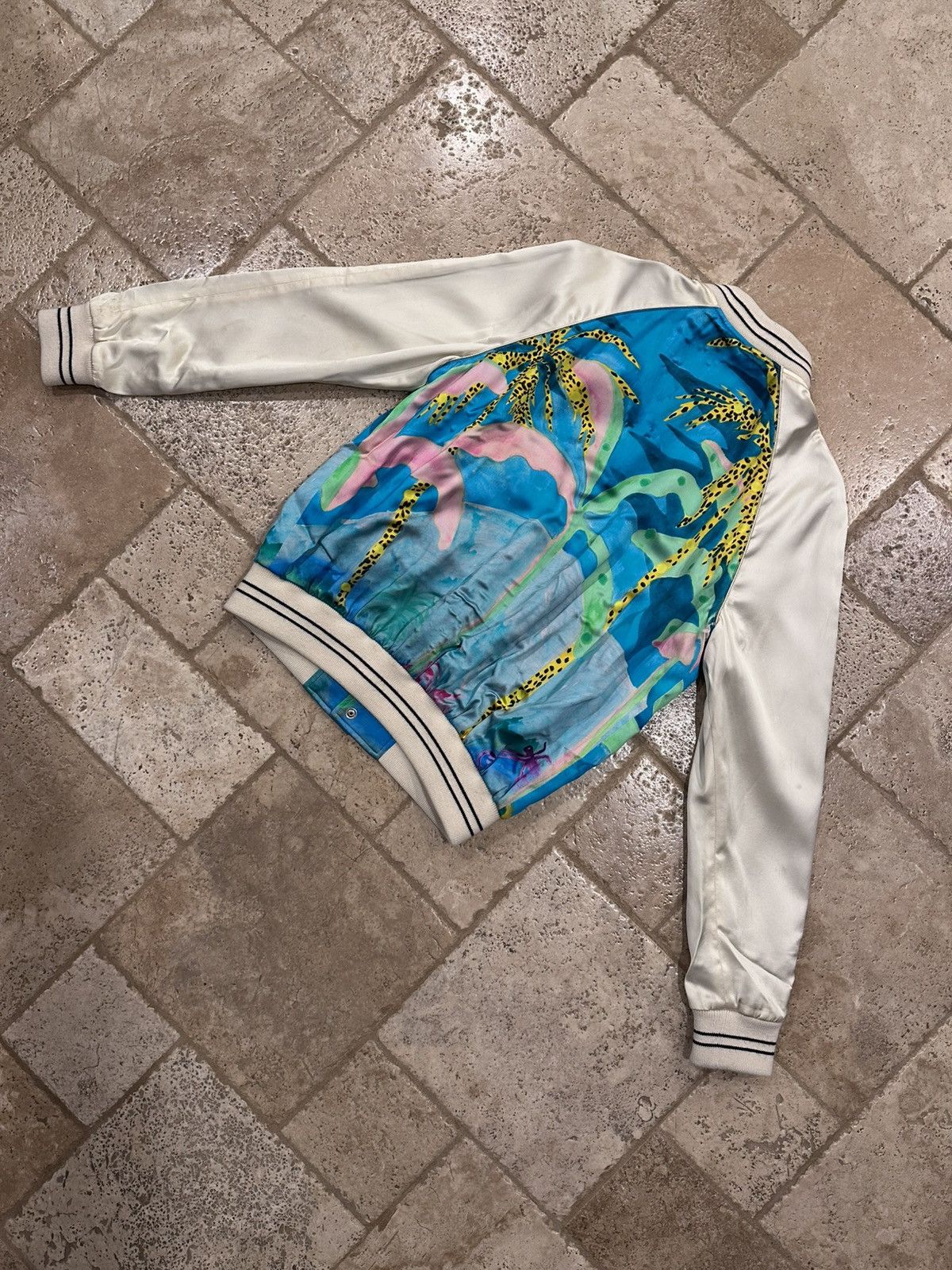 Celine Celine x Hedi x Tyson Reed SS21 Hawaiian Souvenir Jacket Size US M / EU 48-50 / 2 - 9 Thumbnail