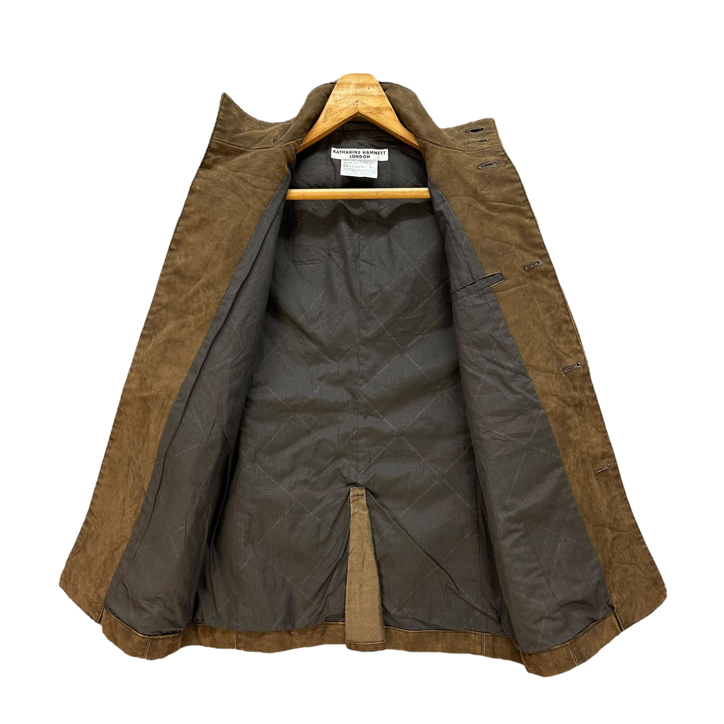 Katharine Hamnett London KATHARINE HAMNETT LONDON Cotton Casual Jacket #95-1457 Size US S / EU 44-46 / 1 - 7 Thumbnail