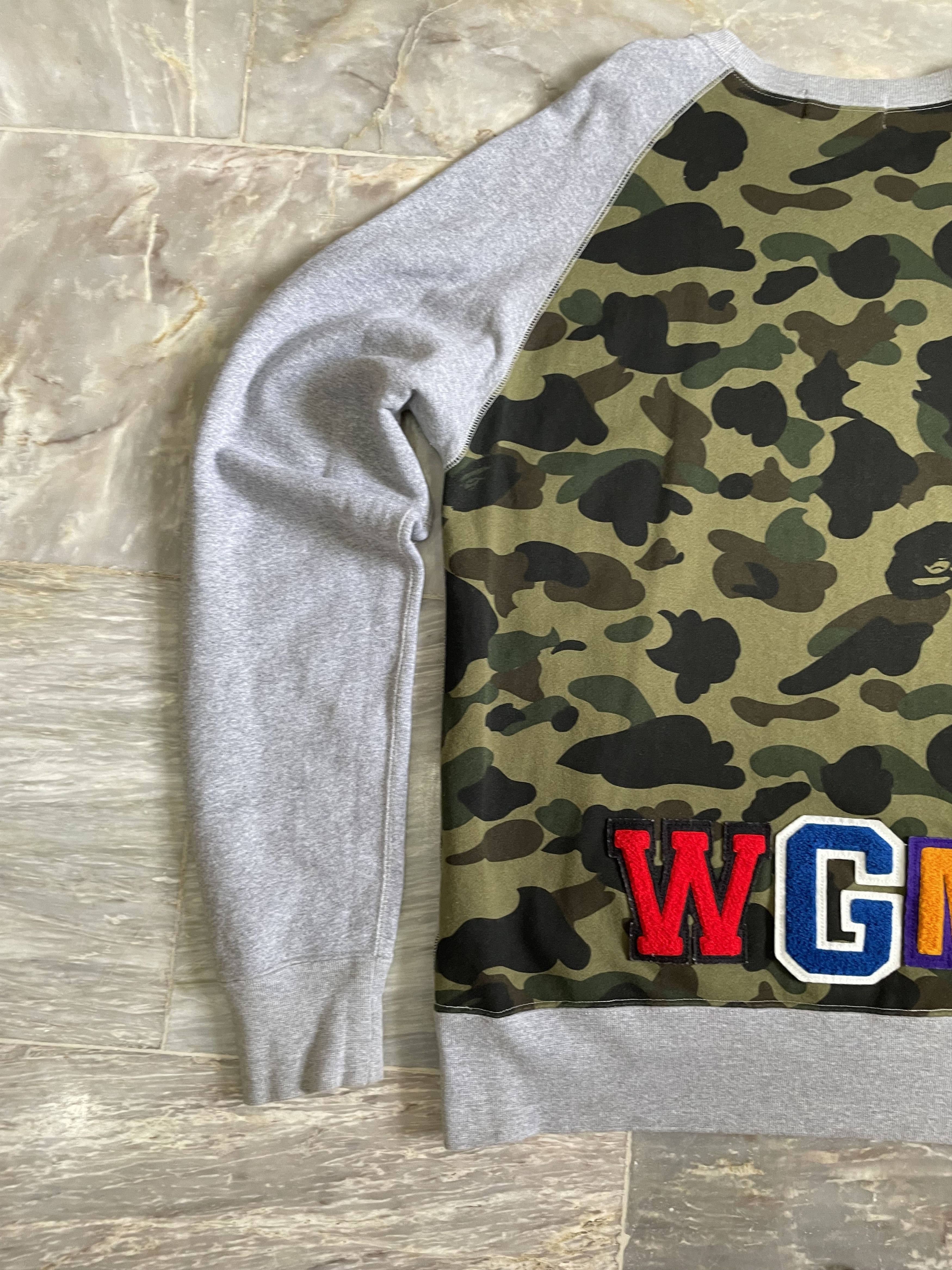 Bape A BATHING APE SHARK CREWNECK Size US L / EU 52-54 / 3 - 10 Thumbnail