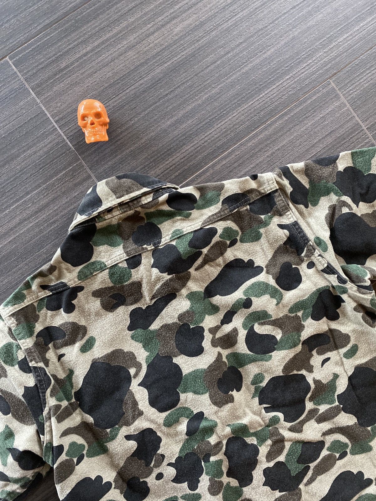 Cabelas × Vintage 80s Cabela's duck camo hunting shirt L Size US L / EU 52-54 / 3 - 5 Thumbnail