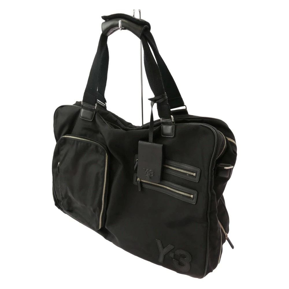 Yohji Yamamoto Y-3 Yohji Yamamoto Logo Nylon Boston Bag duffle tote Size ONE SIZE - 1 Thumbnail