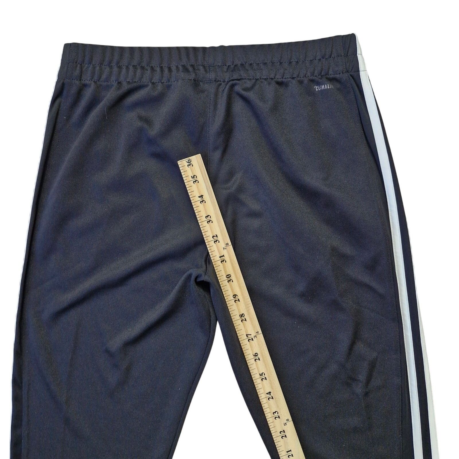 Adidas Adidas Climalite Joggers Womens Size S Black w White Stripes Size 27" / US 4 / IT 40 - 6 Thumbnail
