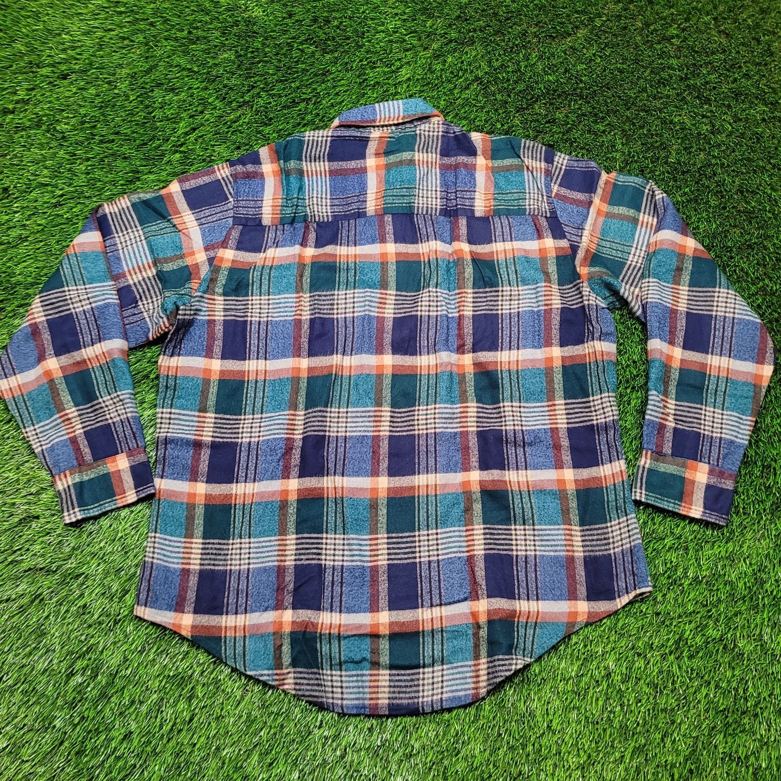 Other VTG 90s Grunge Plaid Flannel Shirt Mens 2XL Baggy Oversized Size US XXL / EU 58 / 5 - 3 Thumbnail