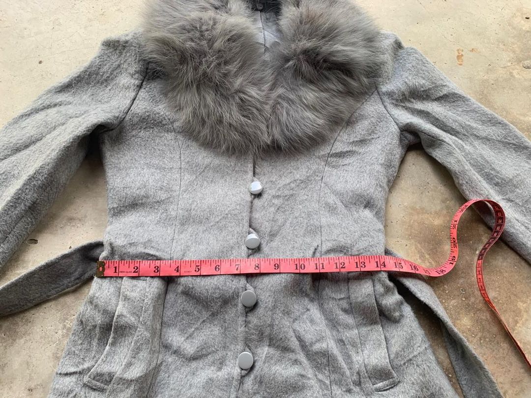 Japanese Brand CLE des ZONES fur Jacket Button Size XS / US 0-2 / IT 36-38 - 11 Thumbnail