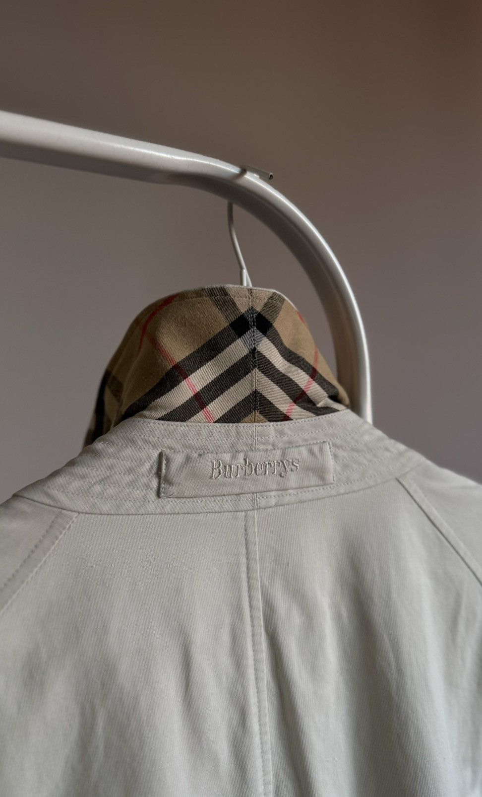 Burberry Burberry Membrane Trench Coat Nova Check Beige Size US XL / EU 56 / 4 - 4 Thumbnail