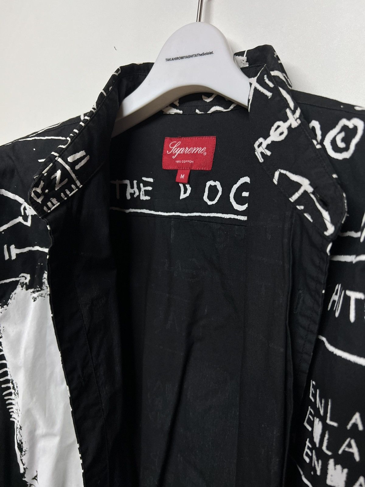 Supreme Supreme basquiat graffiti shirt Size US M / EU 48-50 / 2 - 3 Thumbnail