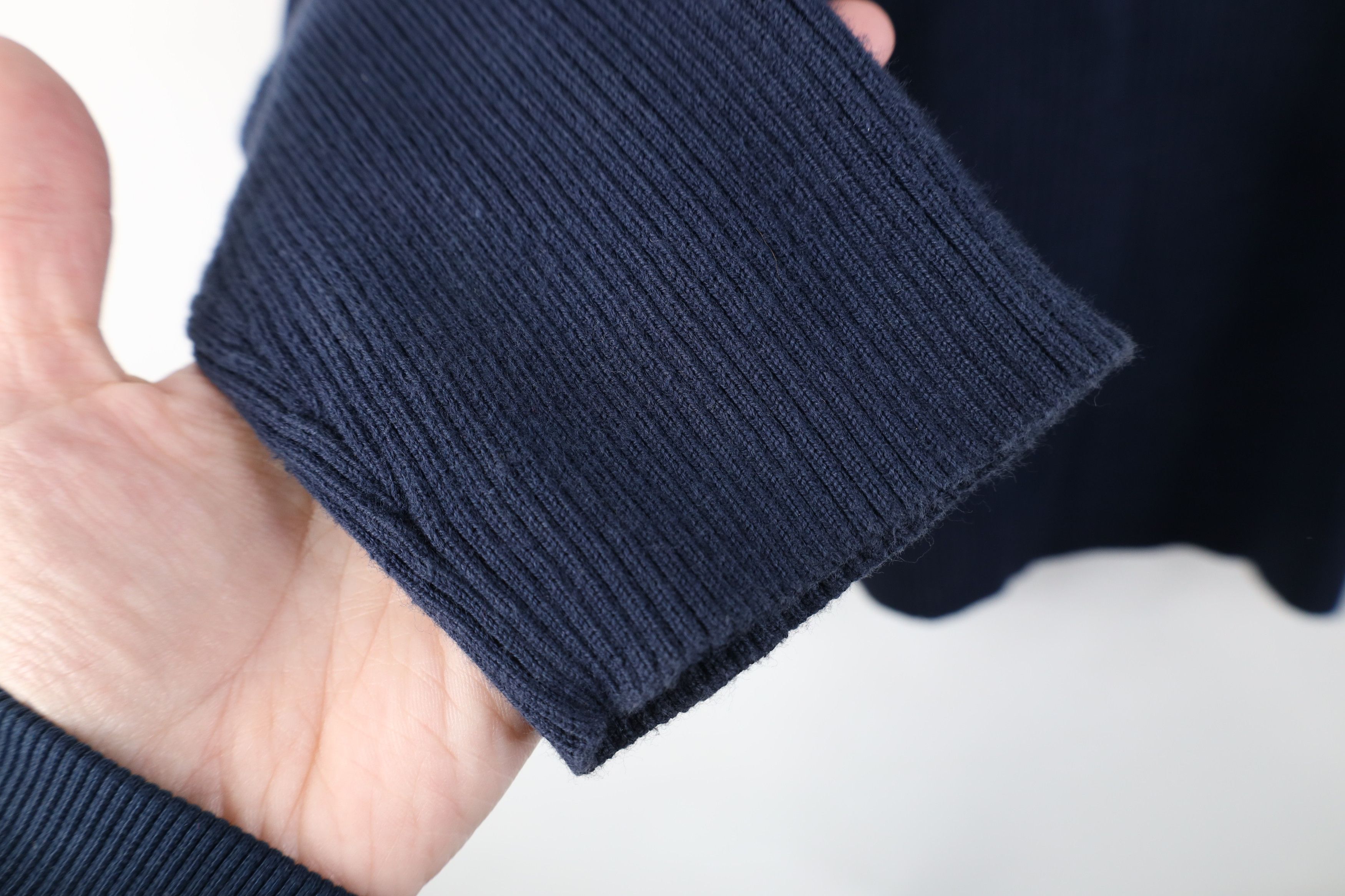 Ralph Lauren Vintage 90s Y2K Ralph Lauren Ribbed Knit Mock Neck Sweater Size L / US 10 / IT 46 - 7 Thumbnail