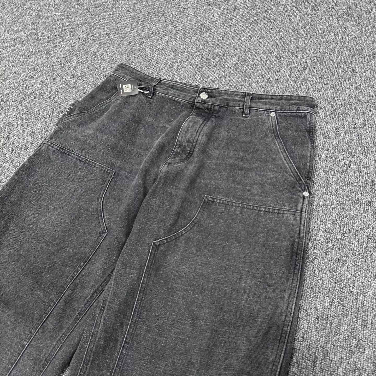 Dior Dior 26 Washed Embroidered Logo Gray Pants 52 99New Size US 36 / EU 52 - 4 Thumbnail
