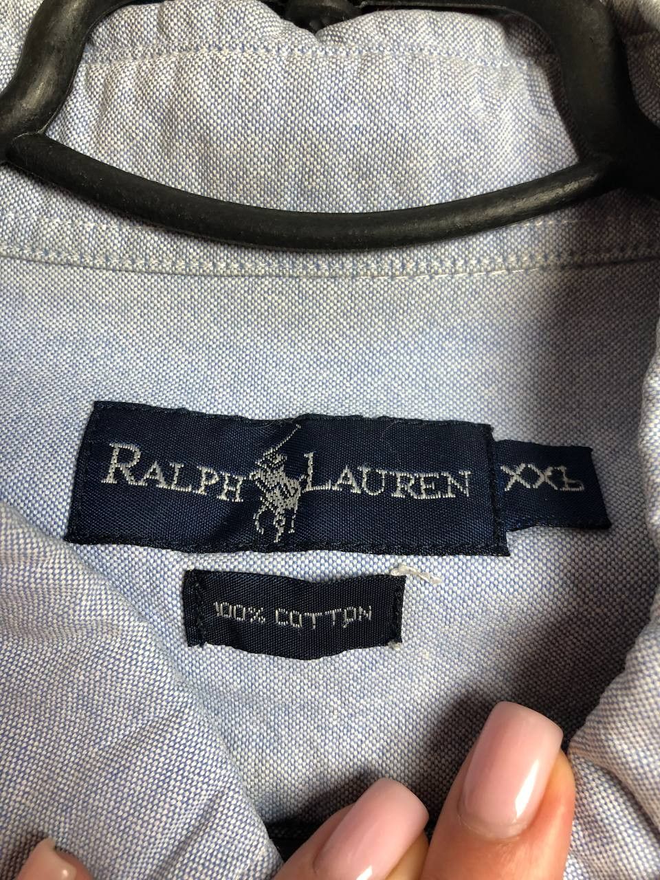 Polo Ralph Lauren × Ralph Lauren × Vintage Vintage POLO RALPH LAUREN Button Up Shirt rare 90s Size US XXL / EU 58 / 5 - 8 Thumbnail