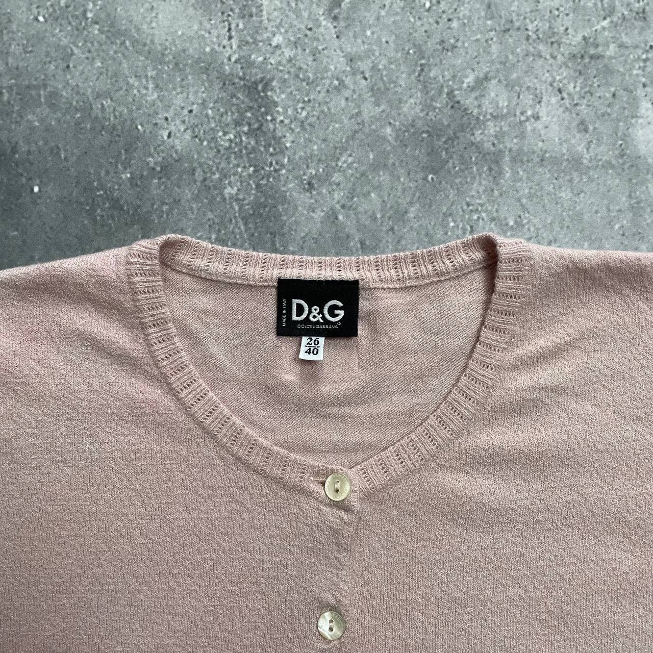 Designer × Dolce & Gabbana Vintage Dolce & Gabbana Button-Up Cardigan Women’s Pink Size S / US 4 / IT 40 - 3 Thumbnail