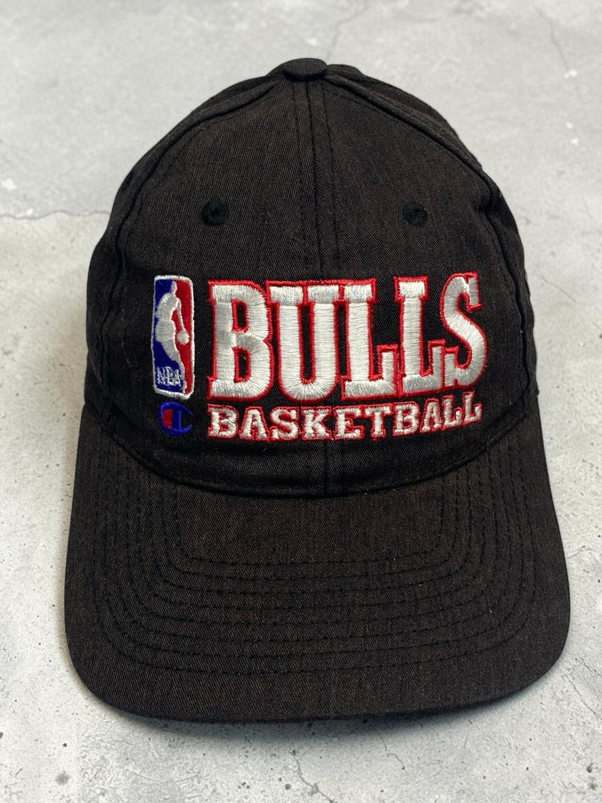 Champion 1994 Chicago Bulls Champion Vintage NBA Cap Supreme Style Size ONE SIZE - 4 Thumbnail