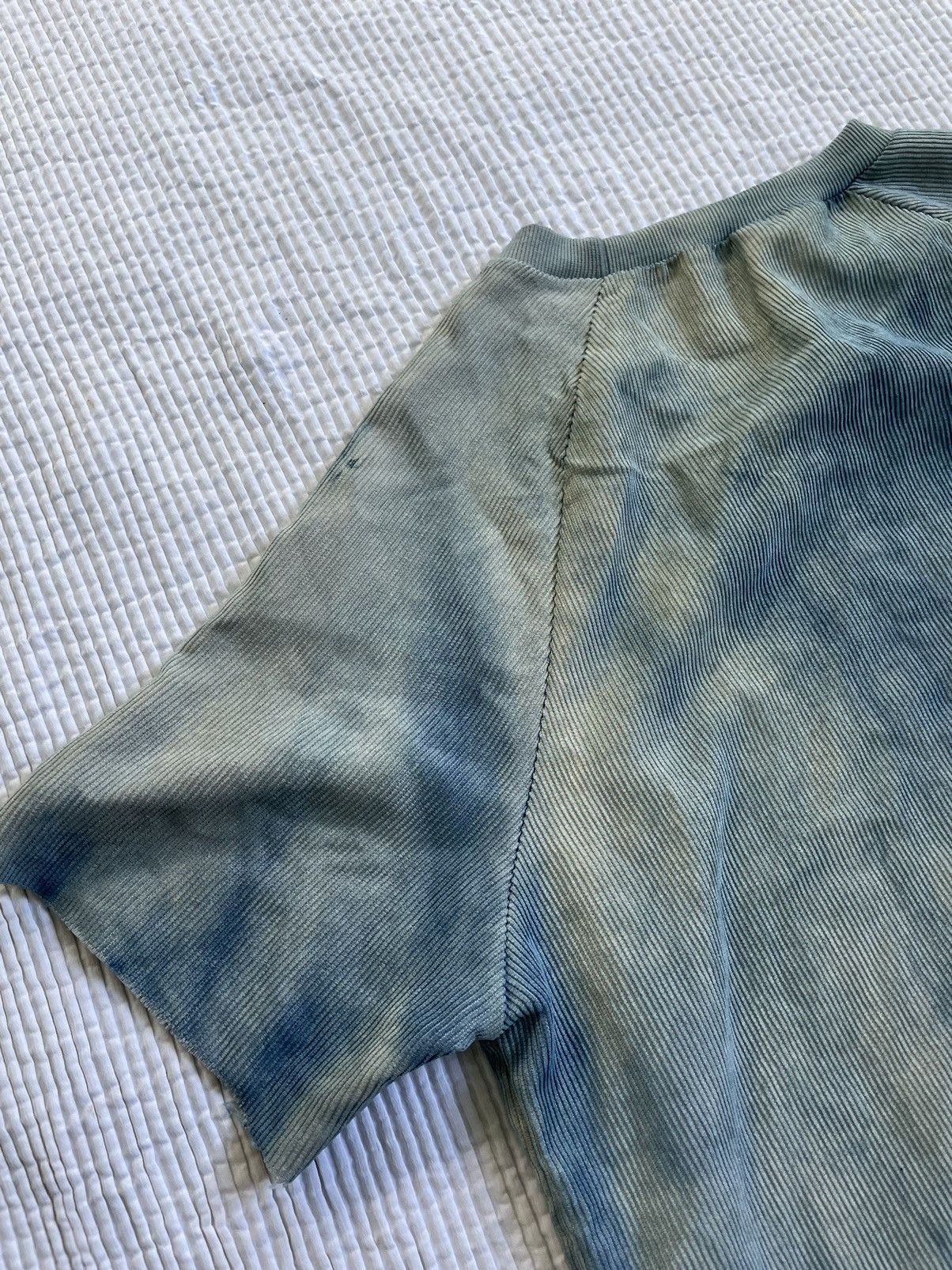 Other Indigo Schloppy Dyed Sun Faded Corduroy Cotton TShirt Size US M / EU 48-50 / 2 - 11 Thumbnail