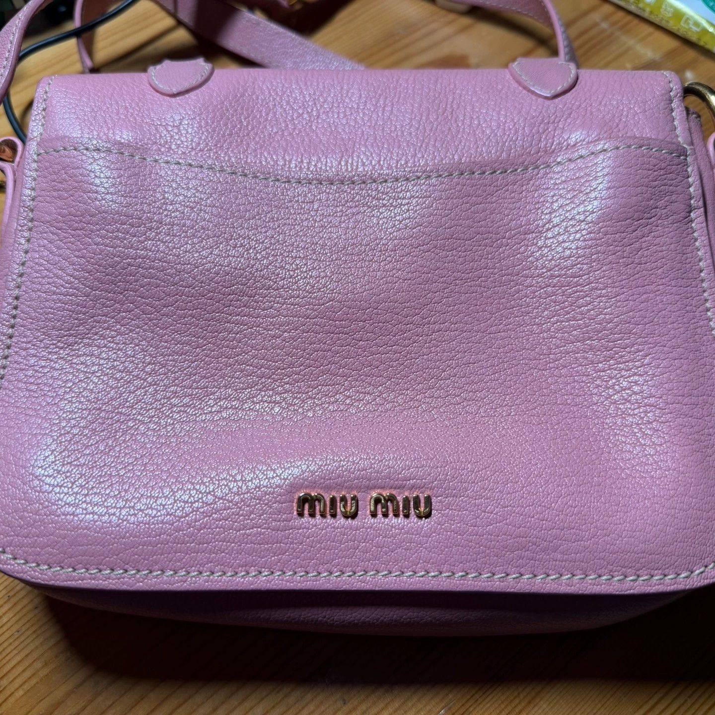 Miu Miu MIU MIU pink postman bag 98 new Size ONE SIZE - 2 Thumbnail