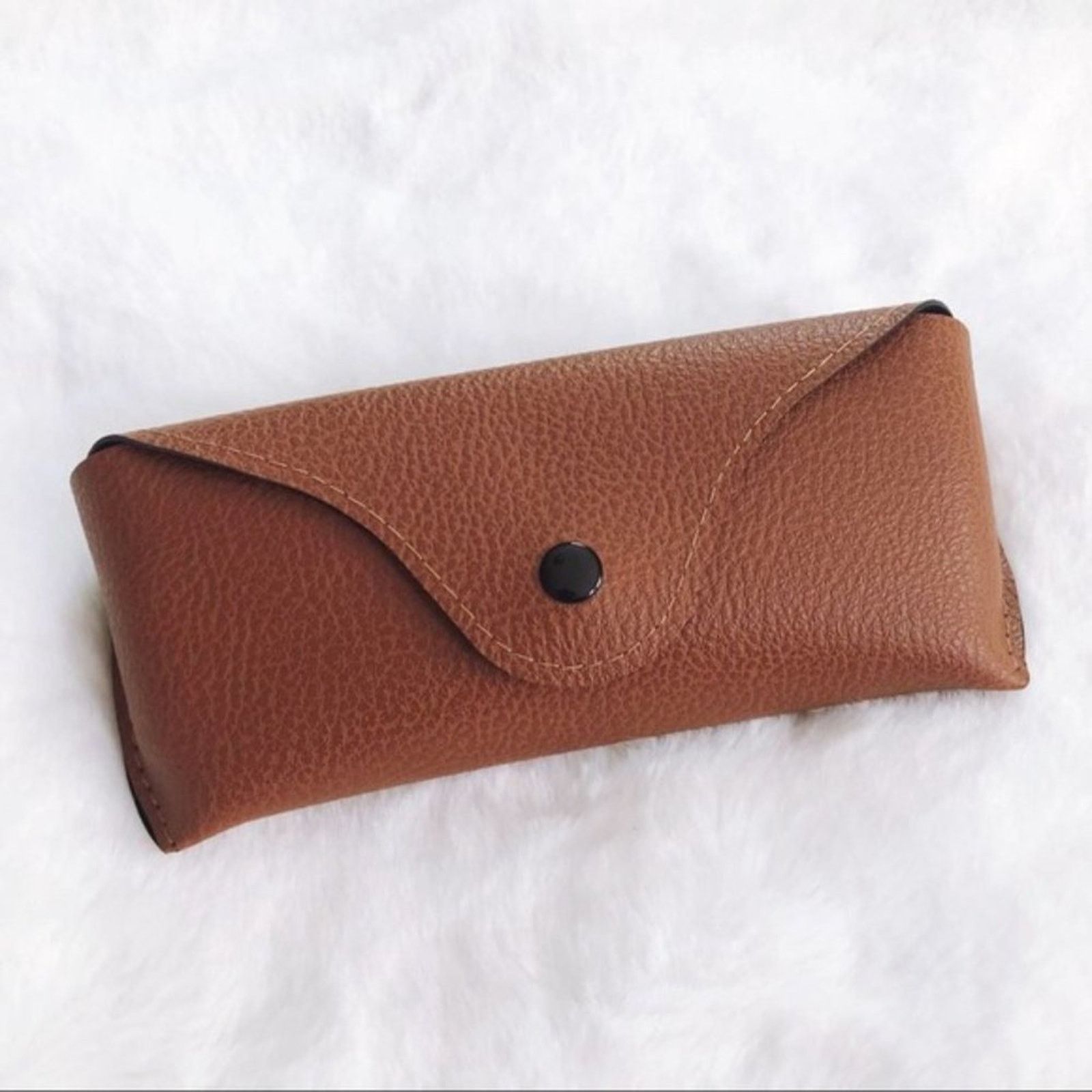 Other Harley Brown Faux Leather Sunglasses Case Size ONE SIZE - 7 Thumbnail