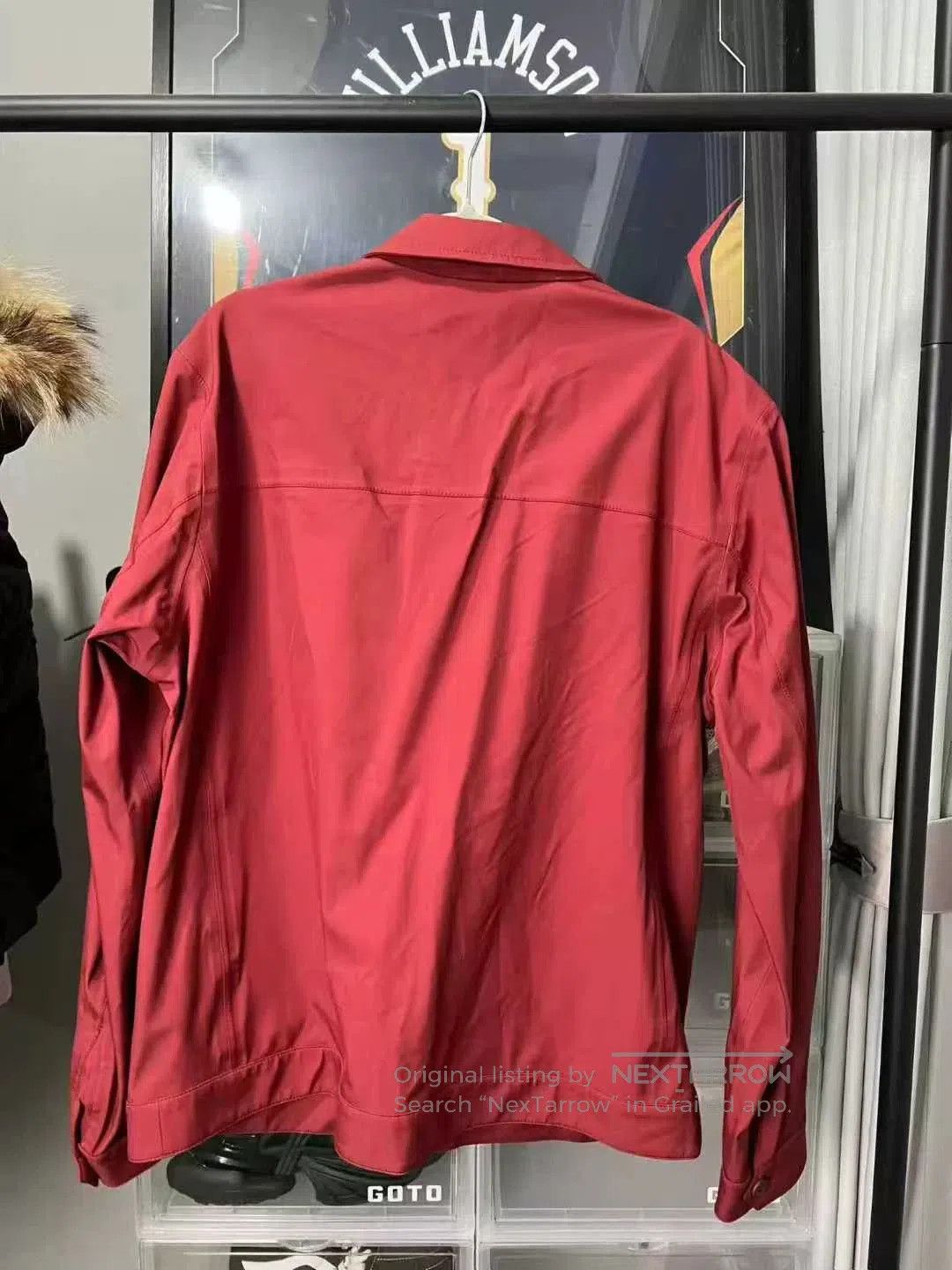 Loro Piana red zip-up jacket from Loro Piana. Size US L / EU 52-54 / 3 - 2 Thumbnail