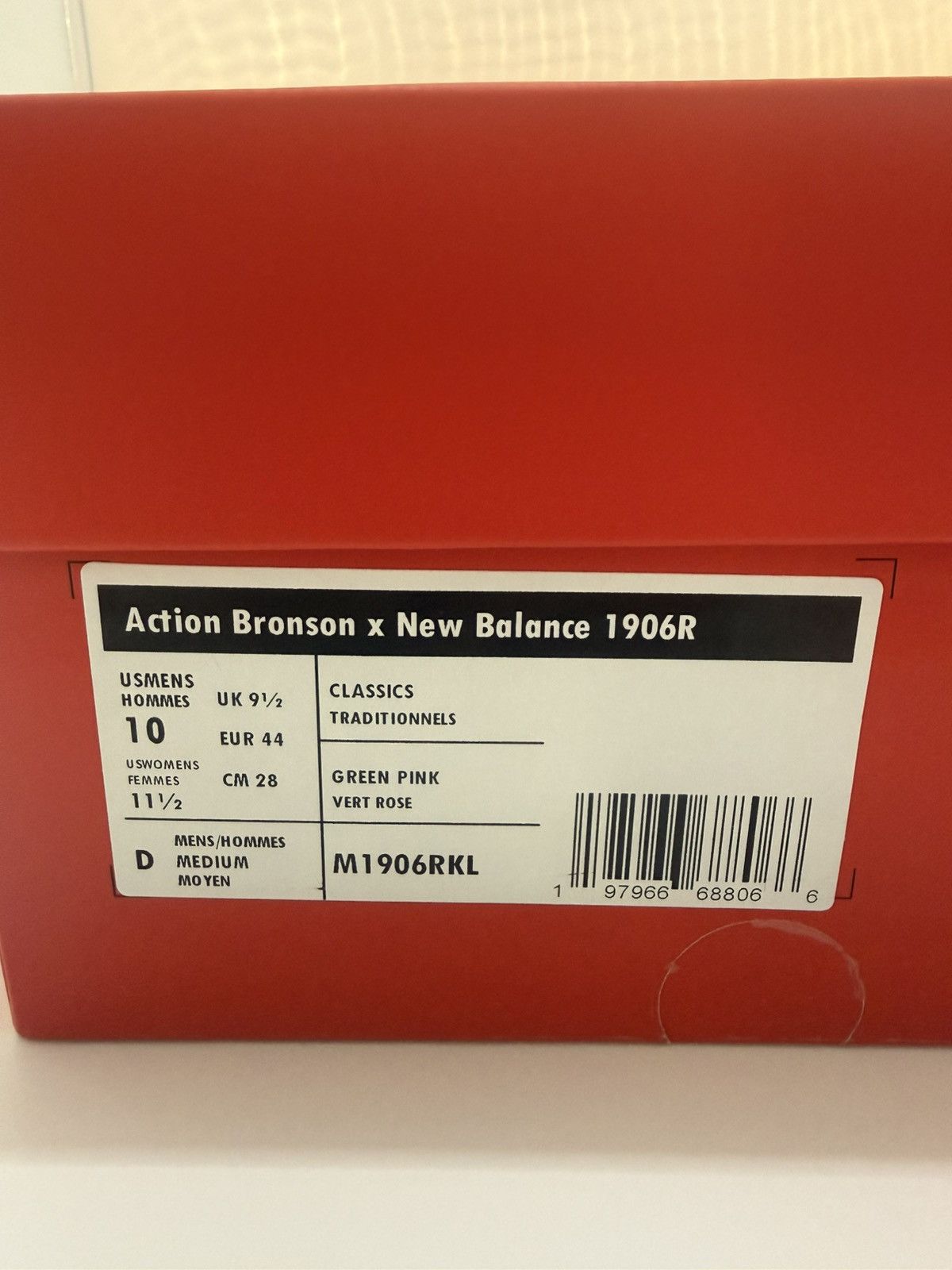 Action Bronson × New Balance Action Bronson x New Balance 1906R Rosewater Size US 10 / EU 43 - 9 Thumbnail