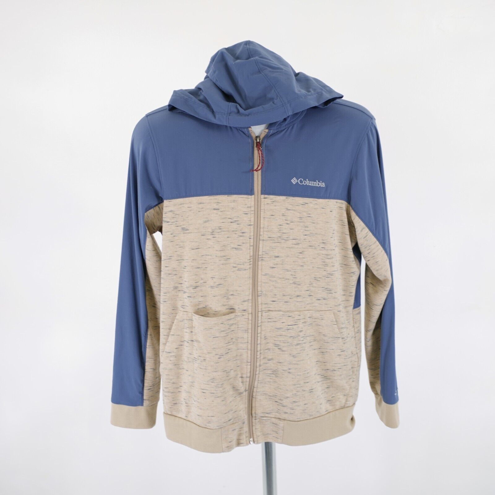 Columbia Columbia Omni-Shade Small Full Zip Hooded Two-Tone Blue Heat Size US S / EU 44-46 / 1 - 5 Thumbnail