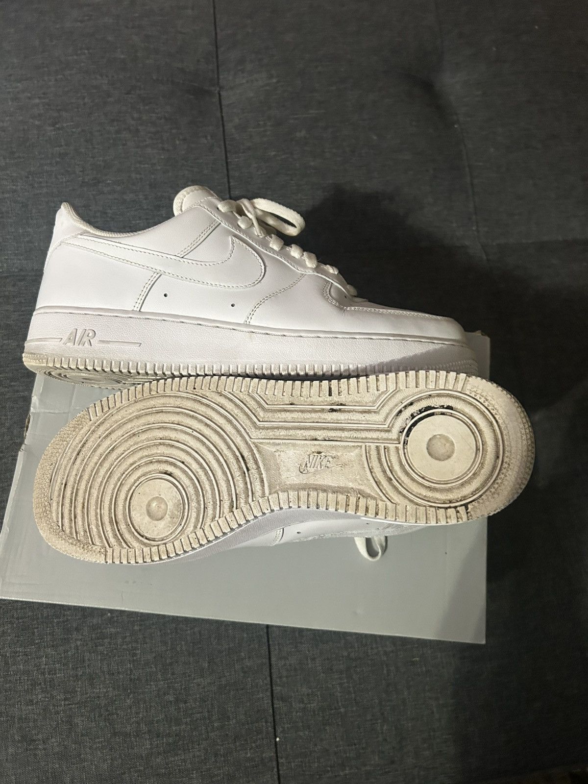 Nike nike air force one white Size US 11 / EU 44 - 3 Thumbnail