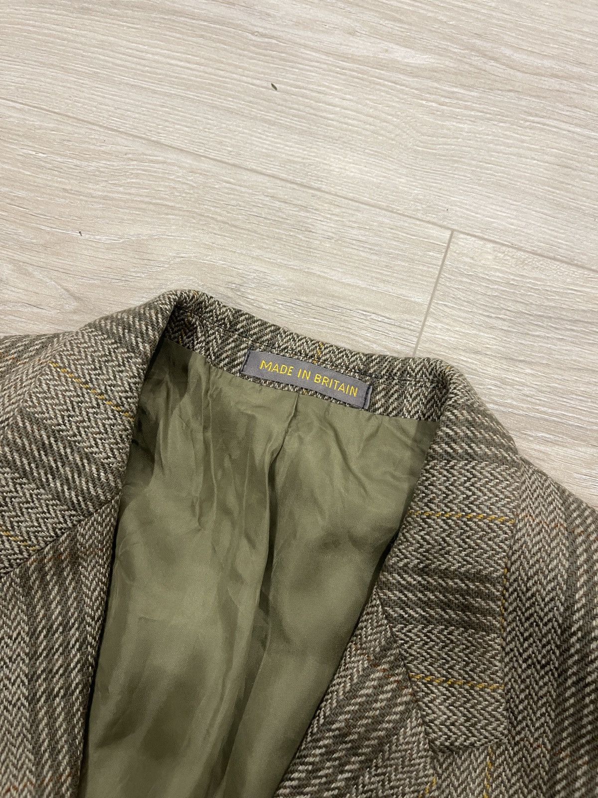 Vintage Vintage Dunn Co sport coat tweed blazer classic wool jacket Size 44R - 11 Thumbnail