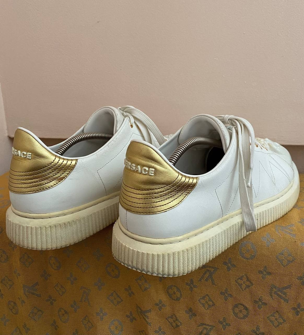 Versace 🔥 RRP 850$ Versace Big Medusa Logo Sneaker Size US 12.5 / EU 45-46 - 6 Thumbnail