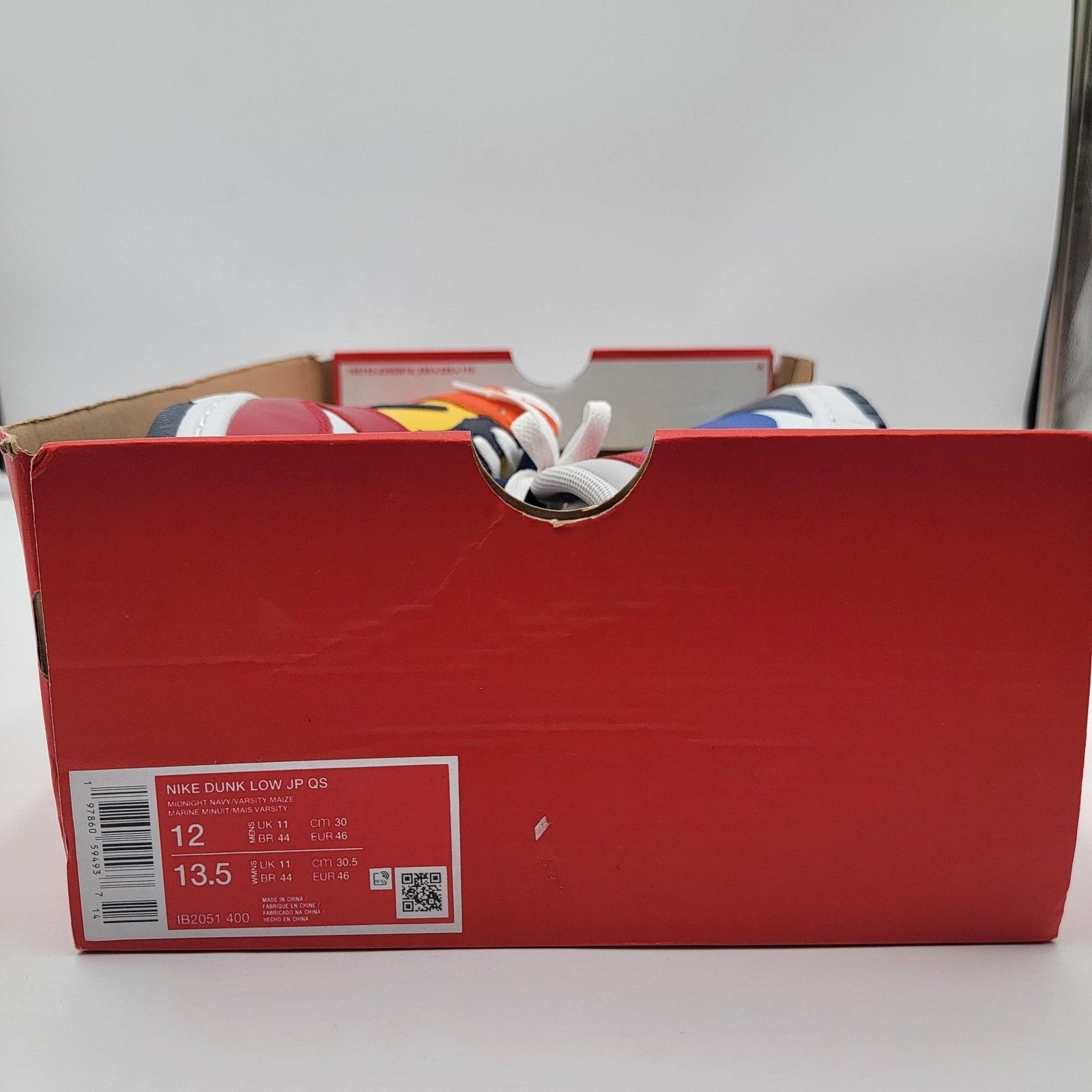 Nike Nike Dunk Low Japan QS 'What The' 2024 Mens Sz 12 IB2051-400 Size US 12 / EU 45 - 8 Thumbnail