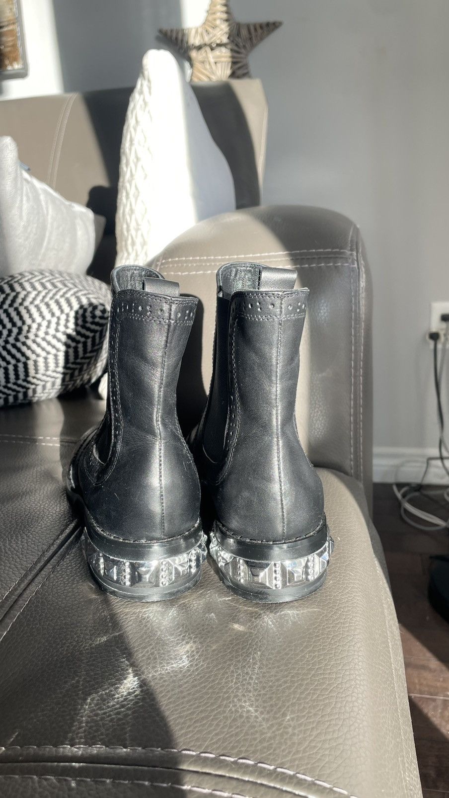 Miu Miu Miu Miu Black Boots Size US 6 / IT 36 - 2 Thumbnail